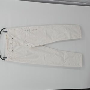 American Eagle 90's Straight Leg White Jean's Women's Size 29